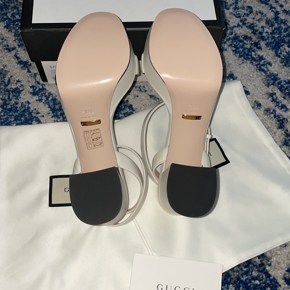 ❌SOLD❌ RARE MARMONT 55 PLATFORM SANDAL WHITE 36.5 - Picture 7 of 10